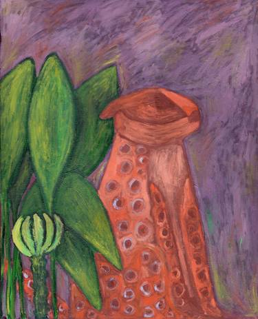 Original Figurative Animal Painting by Olga Nikitina