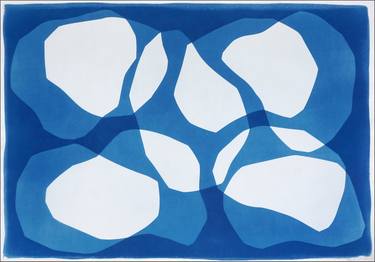 Original Abstract Patterns Printmaking by Kind Of Cyan
