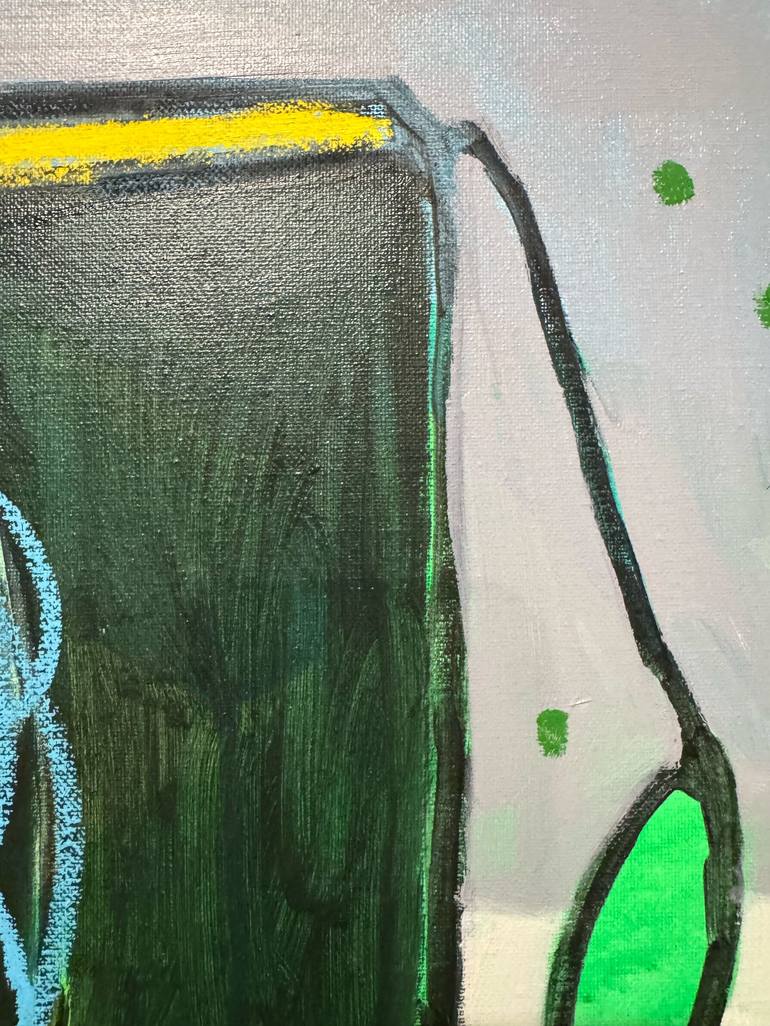 Original Modernism Abstract Painting by Rebekah Andrade