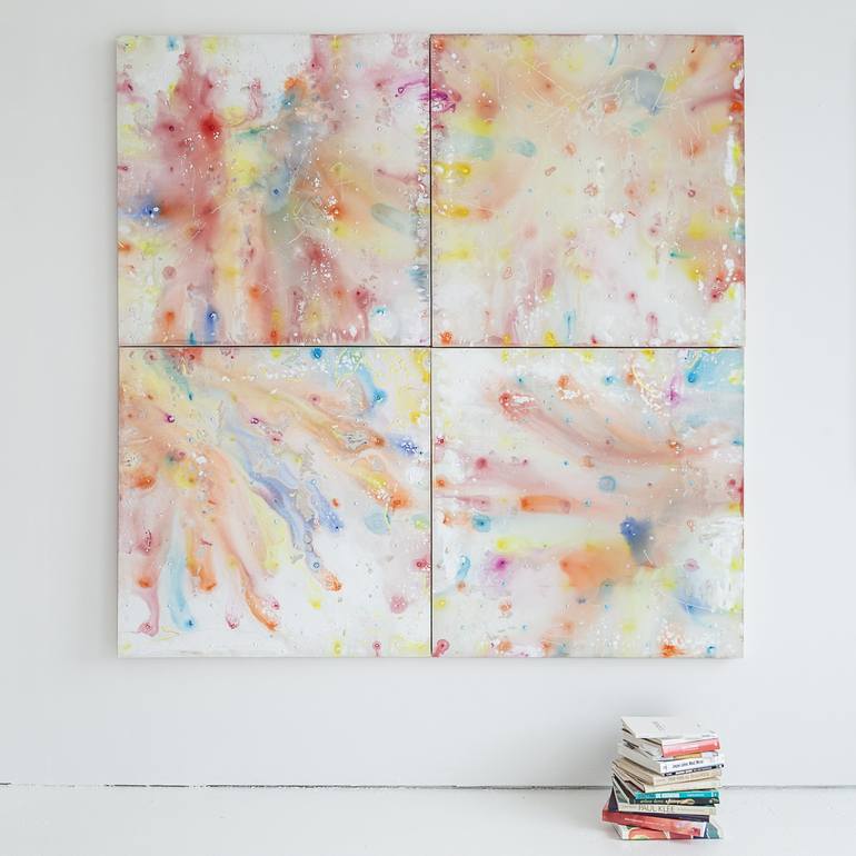 Original Abstract Expressionism Abstract Painting by Julie Anderson Mathias
