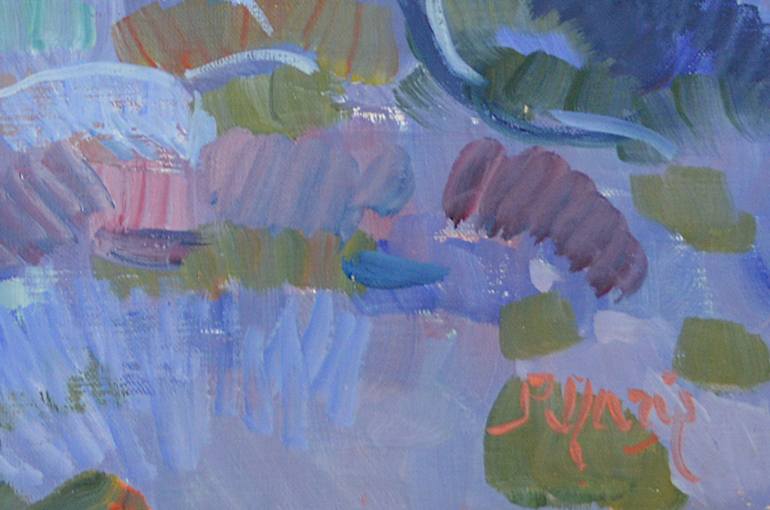 Original Impressionism Landscape Painting by Patrick Marie