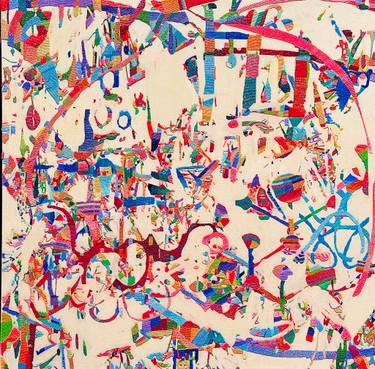 Original Painterly Abstraction Abstract Painting by Rachel Daly