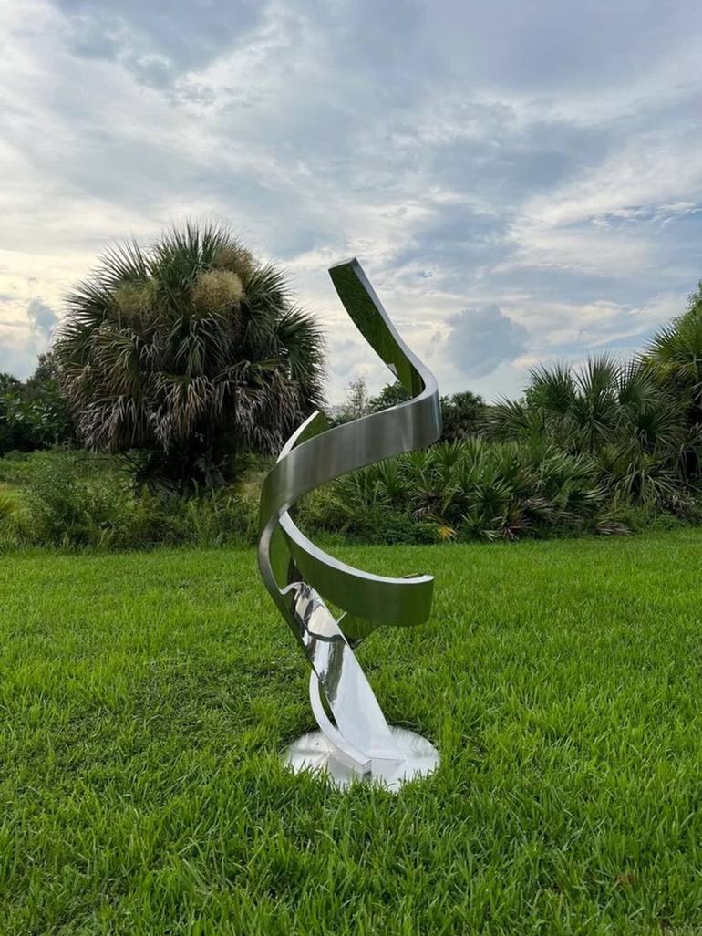 Original Art Deco Abstract Sculpture by Eugene Perry