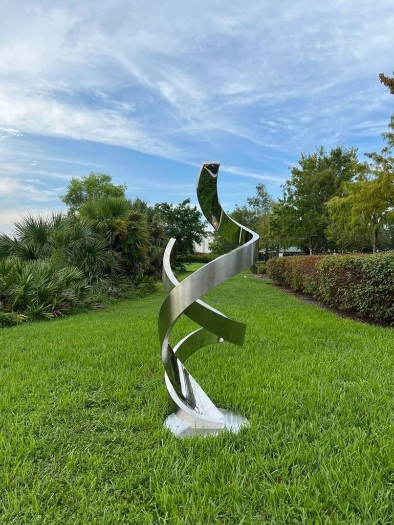 Original Art Deco Abstract Sculpture by Eugene Perry