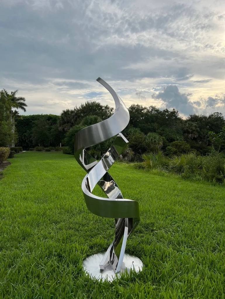 Original Art Deco Abstract Sculpture by Eugene Perry