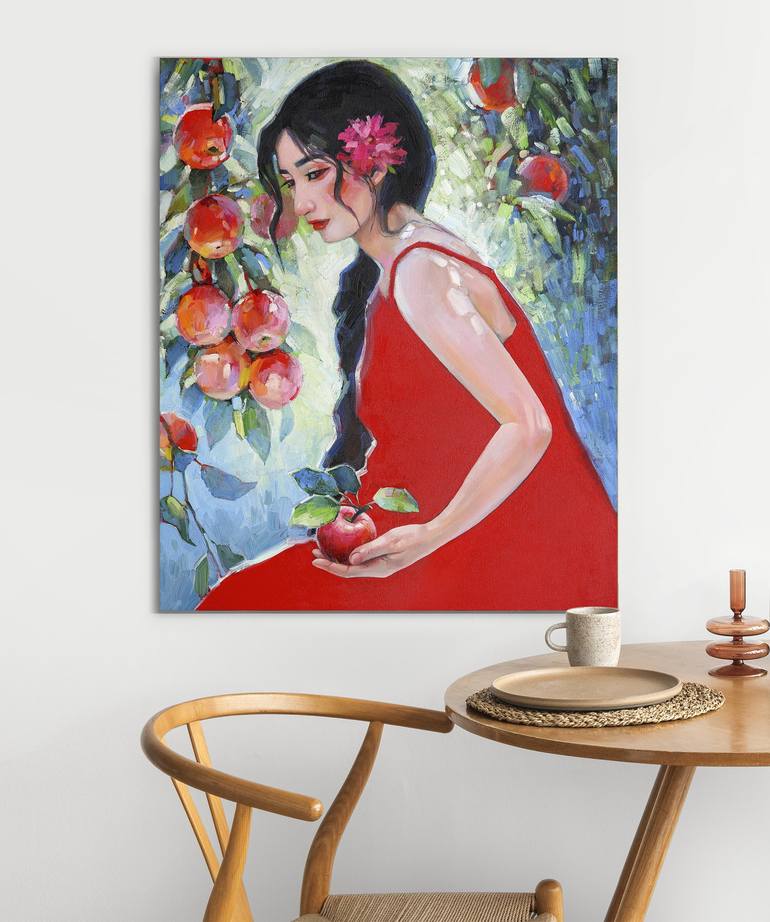 Original Contemporary Women Painting by Anna Livna