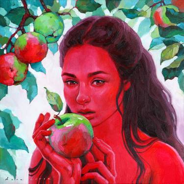 Original Contemporary Women Painting by Anna Livna