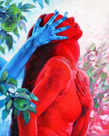 Original Contemporary Women Painting by Anna Livna