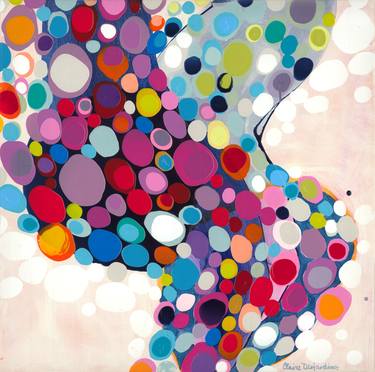 Original Abstract Expressionism Abstract Paintings by Claire Desjardins