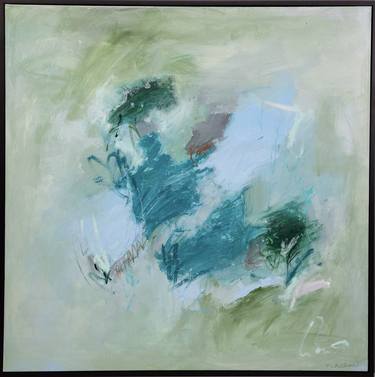 Original Abstract Expressionism Abstract Painting by Kristin Edwards