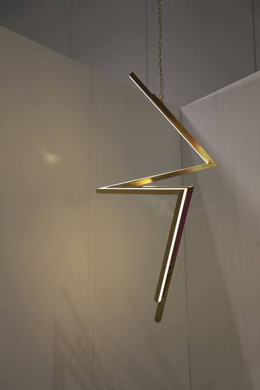 Original Contemporary Light Sculpture by Ilan El