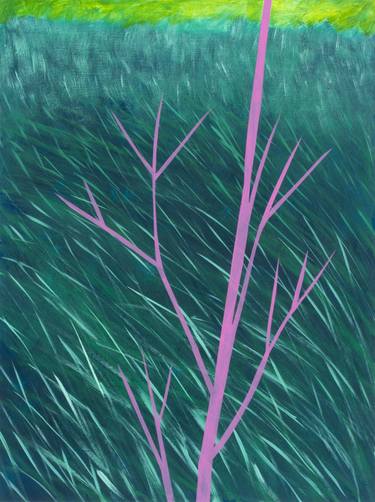 Original Abstract Landscape Painting by Michael Pfleghaar