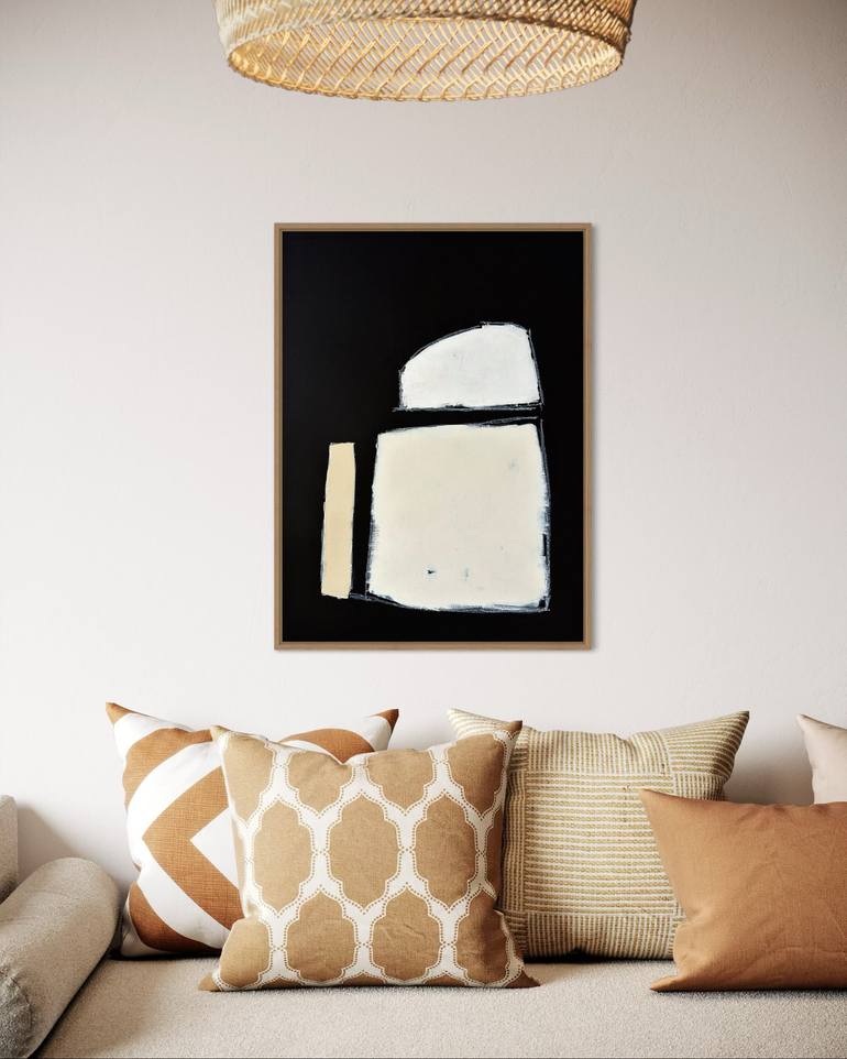 Original Bauhaus Abstract Painting by Andrea Reichhart