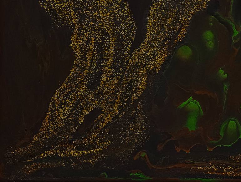 Original Abstract Nature Painting by Keishi Rae