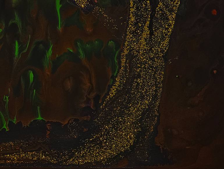 Original Abstract Nature Painting by Keishi Rae
