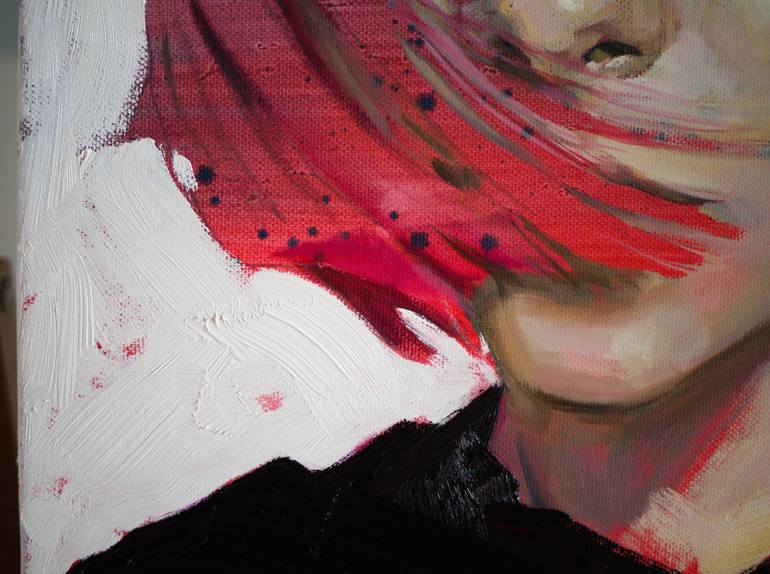 Original Realism Pop Culture/Celebrity Painting by Oleksii Gnievyshev