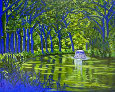 Original Contemporary Landscape Painting by Clotilde Maillard