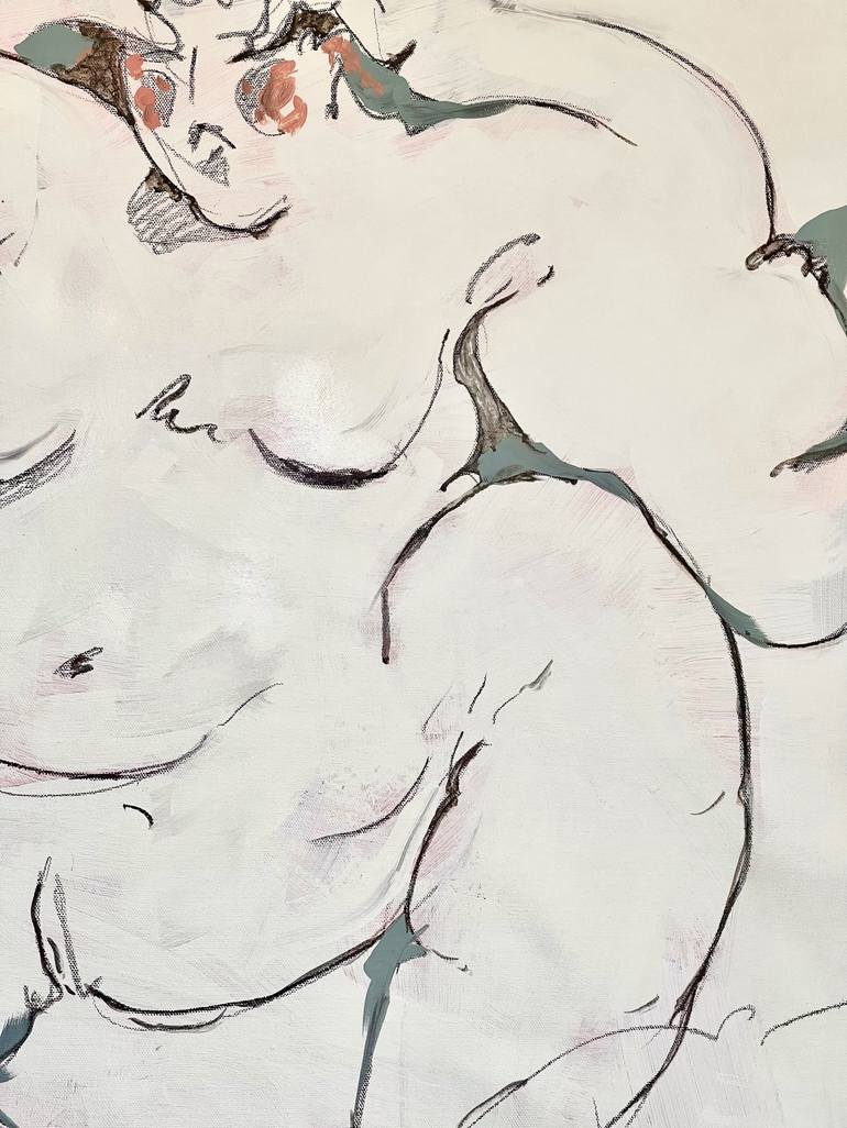 Original Illustration Women Painting by Kateryna Kostelna