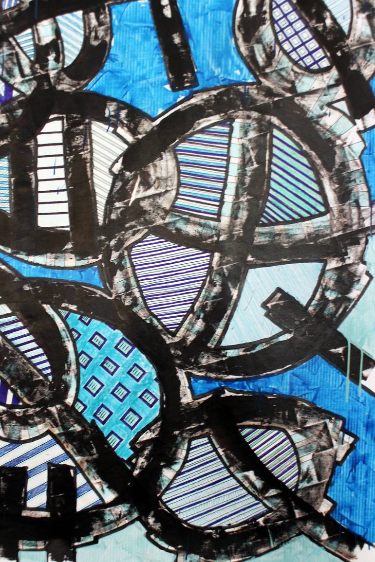 Original Abstract Painting by Andrea De Ranieri
