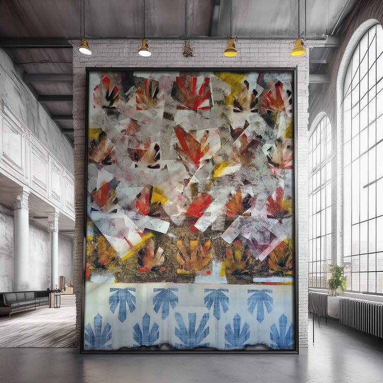 Original Abstract Painting by Andrea De Ranieri
