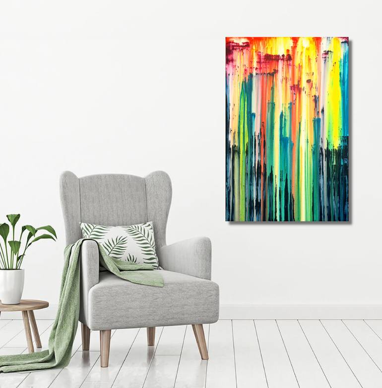 Original Modern Abstract Painting by Carla Sa Fernandes