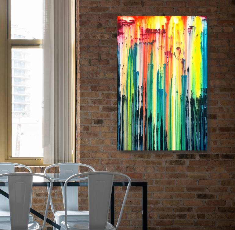Original Modern Abstract Painting by Carla Sa Fernandes