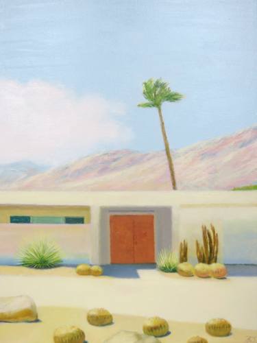 Original Impressionism Architecture Paintings by Ieva Baklane