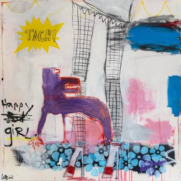 Original Contemporary Abstract Painting by Christiane Lohrig