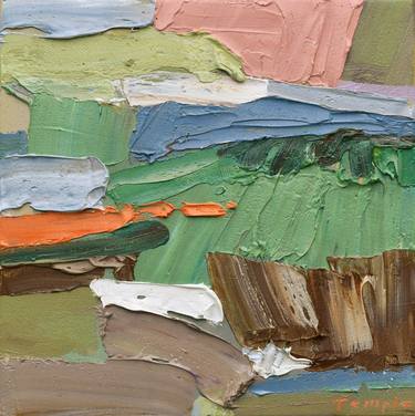 Original Abstract Landscape Painting by Lise Temple