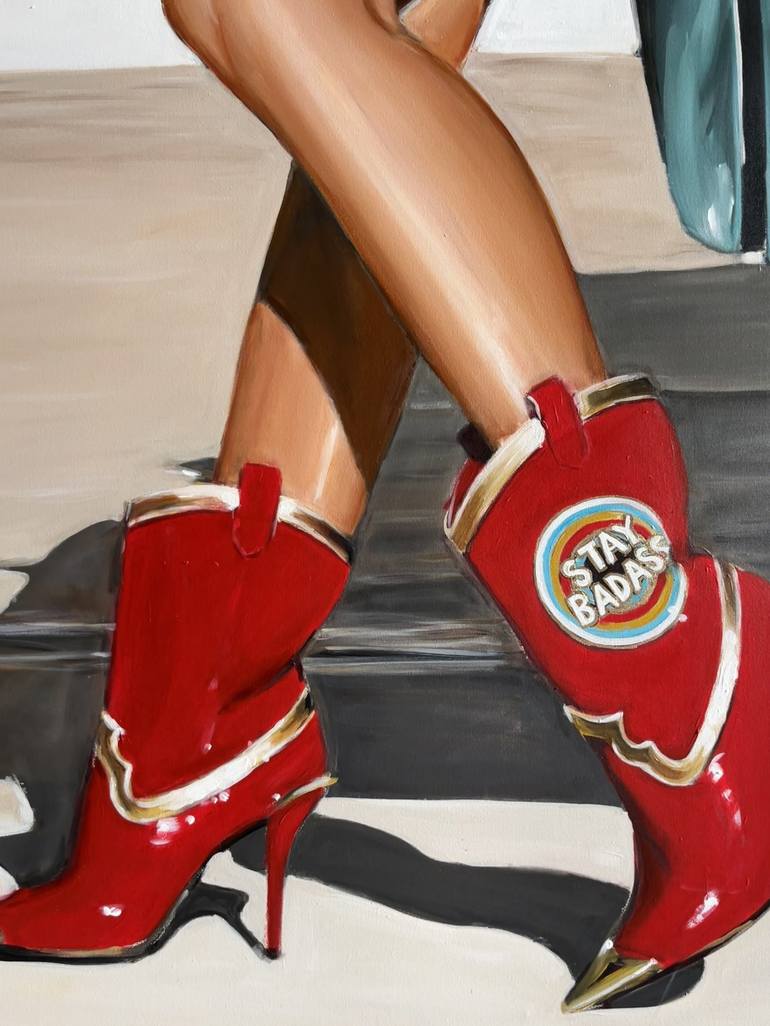 Original Figurative Body Painting by Maria Folger