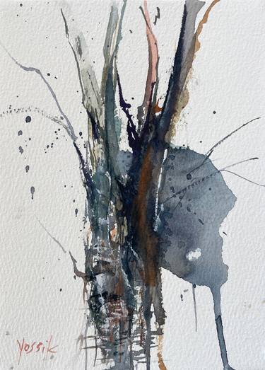 Original Figurative Abstract Painting by Yossi Kotler