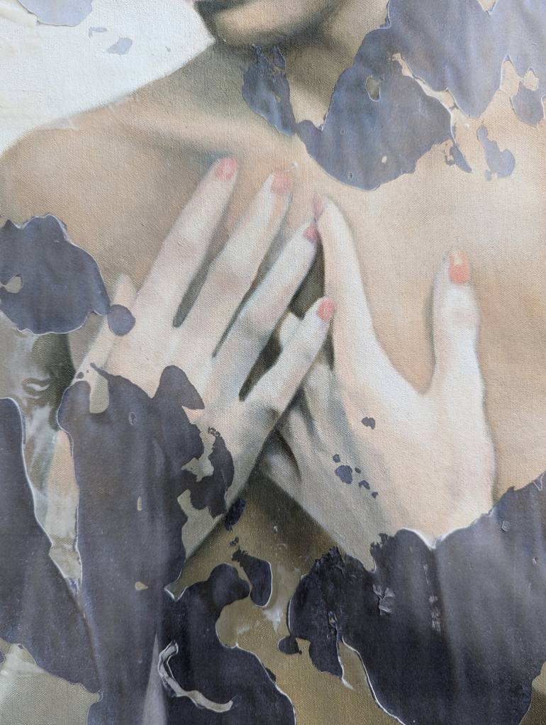 Original Figurative Body Painting by Raúl Lara