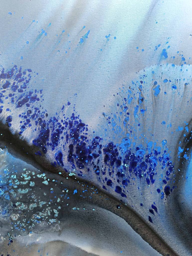 Original Minimalism Abstract Painting by Muriel Napoli