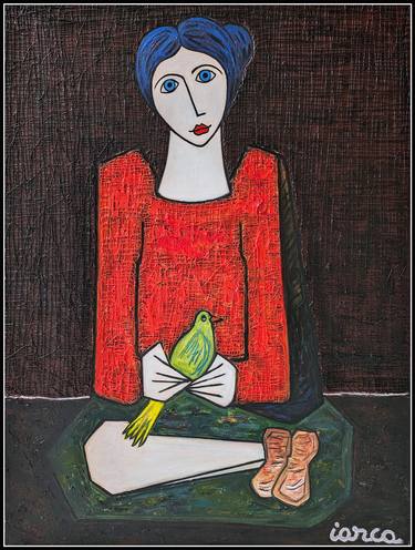 Original Abstract Women Painting by Iarca Gallery