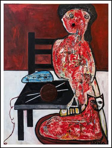 Original Cubism Women Painting by Iarca Gallery