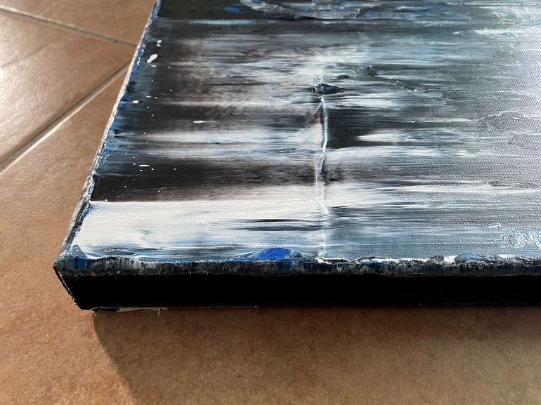 Original Abstract Expressionism Abstract Painting by Preston M Smith Pms