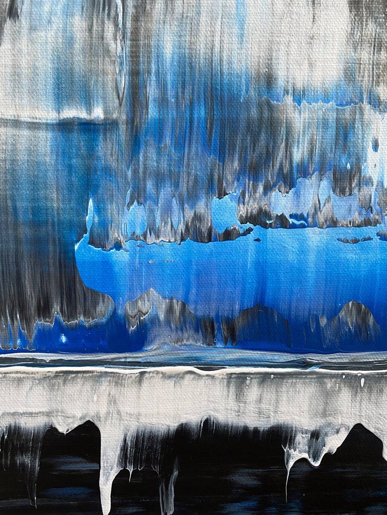 Original Abstract Expressionism Abstract Painting by Preston M Smith Pms