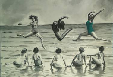 Original Figurative People Painting by Danila Pasini