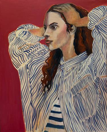 Original Contemporary Women Painting by Stéphanie De Malherbe