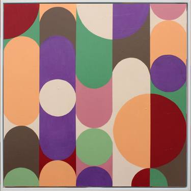 Original Geometric Abstract Paintings by Andy Watt