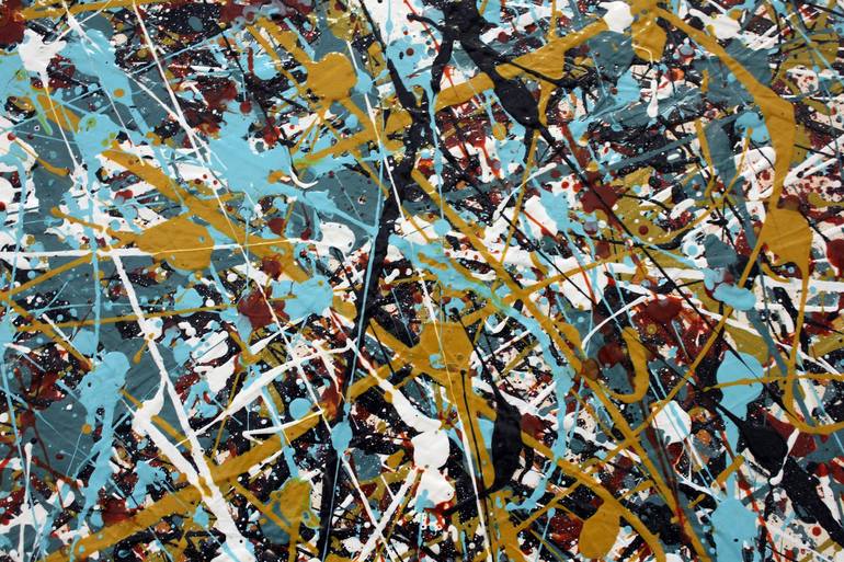 Original Abstract Painting by Andy Watt