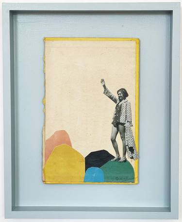 Original Abstract People Collage by Cassia Beck