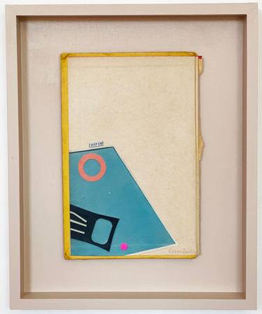 Original Minimalism Abstract Collage by Cassia Beck