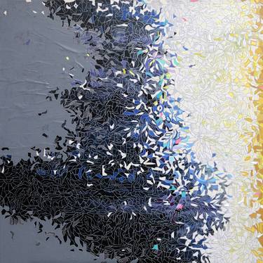 Original Conceptual Abstract Paintings by Peggy Lee