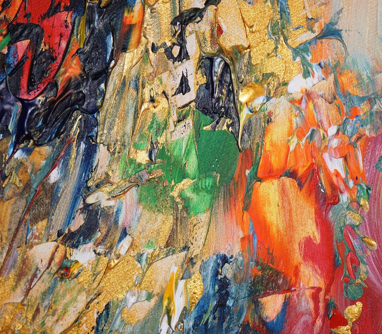 Original Abstract Painting by Peter Nottrott