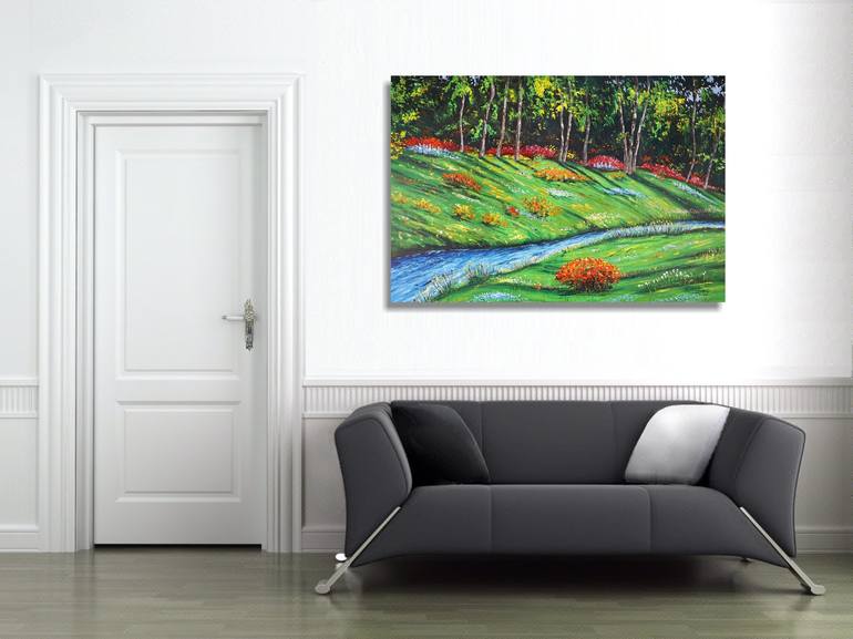 Original Contemporary Landscape Painting by Peter Nottrott