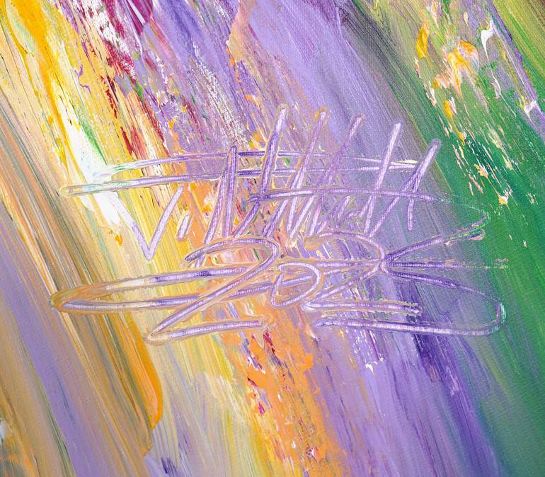 Original Abstract Painting by Peter Nottrott