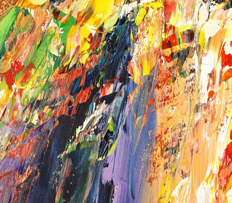 Original Abstract Painting by Peter Nottrott