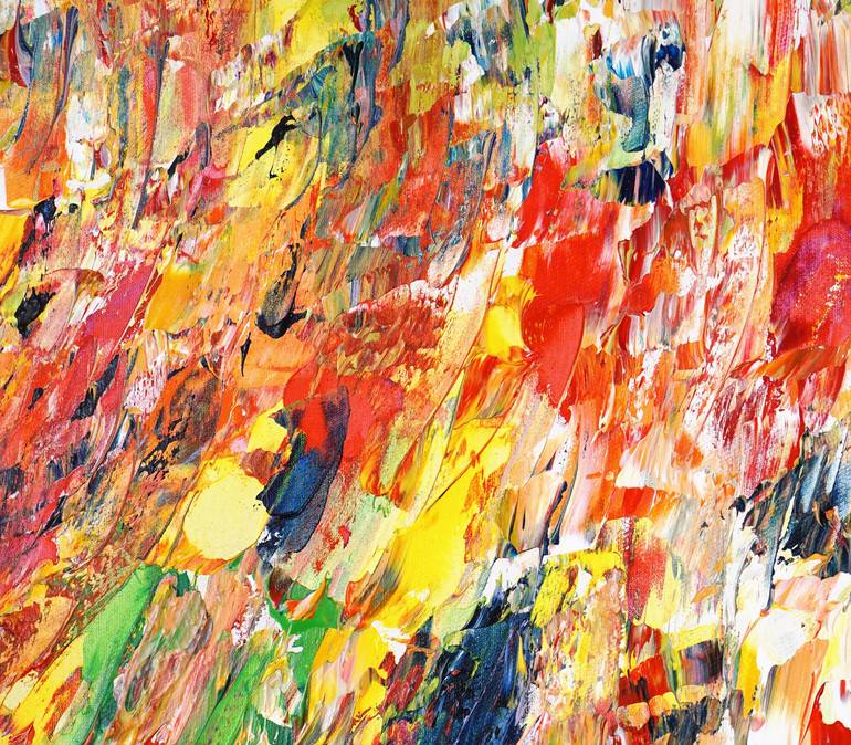 Original Abstract Painting by Peter Nottrott