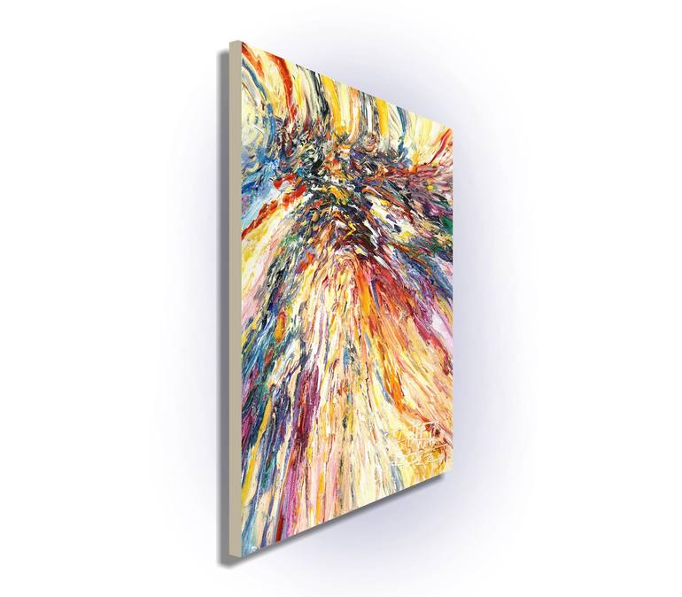 Original Abstract Painting by Peter Nottrott